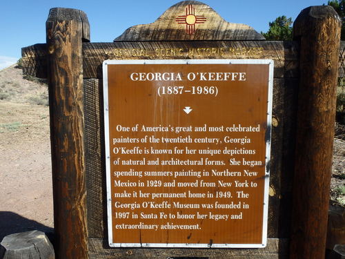 GDMBR: About Georgia O'Keeffe.